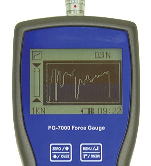 Shimpo Digital Force Gauge with Remote S-Beam Load Cell 2250 lb (10 kN), Data Output