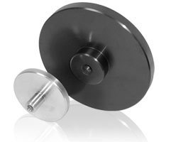 Shimpo 2" (50 mm) Diameter Compression Plate, M10 Thread, 200 lb (100 kg) Capacity