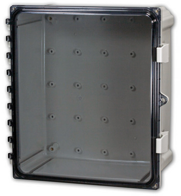 Heartland Series Polycarbonate Enclosure 10 x 8 x 4 in. w/Clear Cover