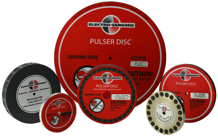 STANDARD NYLON 255 4" PULSER DISC,16 MAGNETS