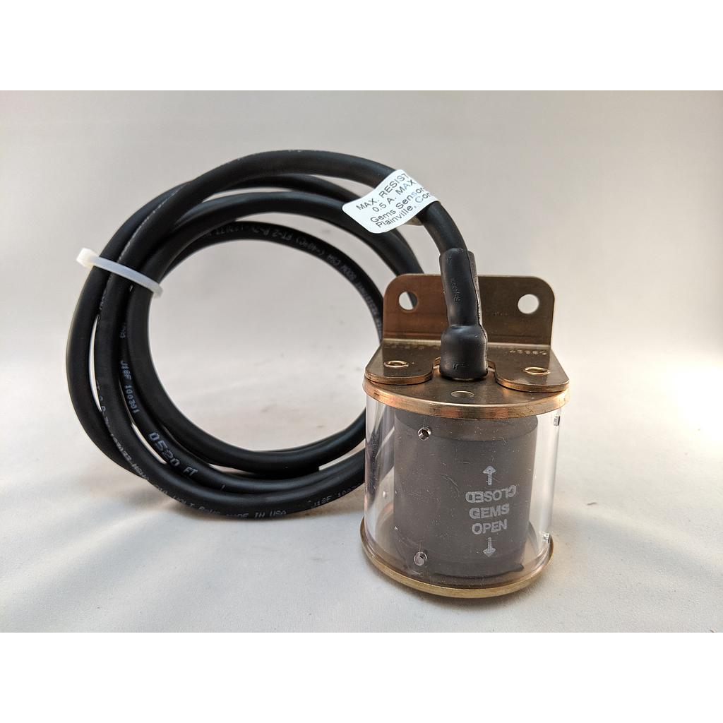 LS-270 Float Level Switch w/ Slosh Shield, Buna Float, SS Stem and Mounting, 50VA, N.O. (Reversible)