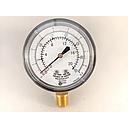 PRESSURE GAUGE, 2.5" DIAL, 1/4" NPT BOTTOM CONNECT, 0-20 OZ & 0-35" H2O