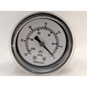 PRESSURE GAUGE -30-0"HG/KPA VAC 2" 1/4"CBM 3/2/3% ACCURACY