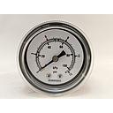 PRESSURE GAUGE 0-15 PSI 2" 1/4"CBM 2% ACCURACY