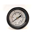 PRESSURE GAUGE 0-15 PSI 2" 1/4"CBM 2% ACCURACY