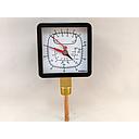 TRIDICATOR 3.5" 1/2"NPT BOTTOM STEM 0-60PSI & FEET OF WATER