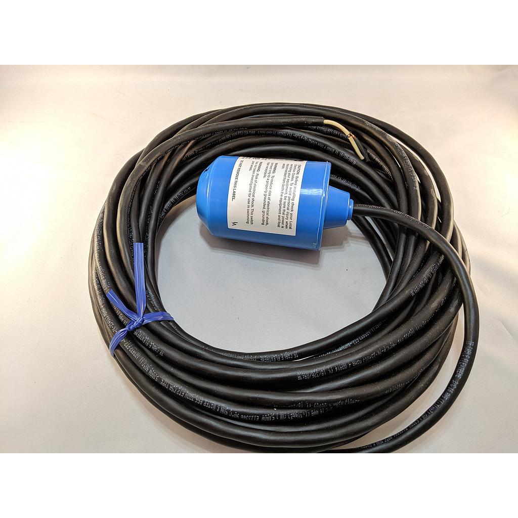 MECHANICAL TILT FLOAT LEVEL SWITCH N/O 13AMP SPST, 50' CABLE