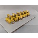 TYPE K PANEL JACKS, GANG OF SIX