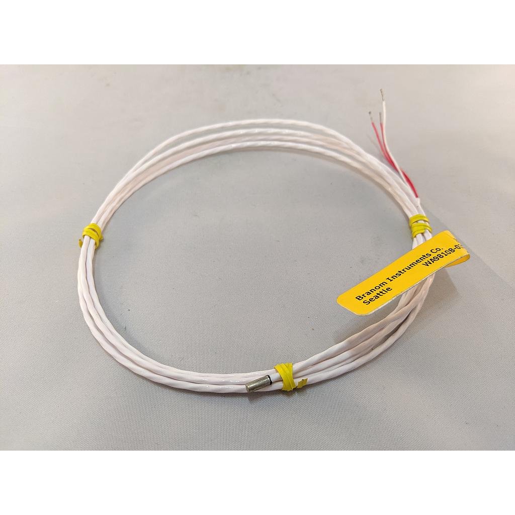 Z= NO HEAT SHRINK ON TERMINATION,RTD 3 WIRE, 0.125 X 0.300
