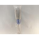 THREADED THERMOWELL, .260 BORE, 1/2"INT X 1"NPT PROC, 316SS