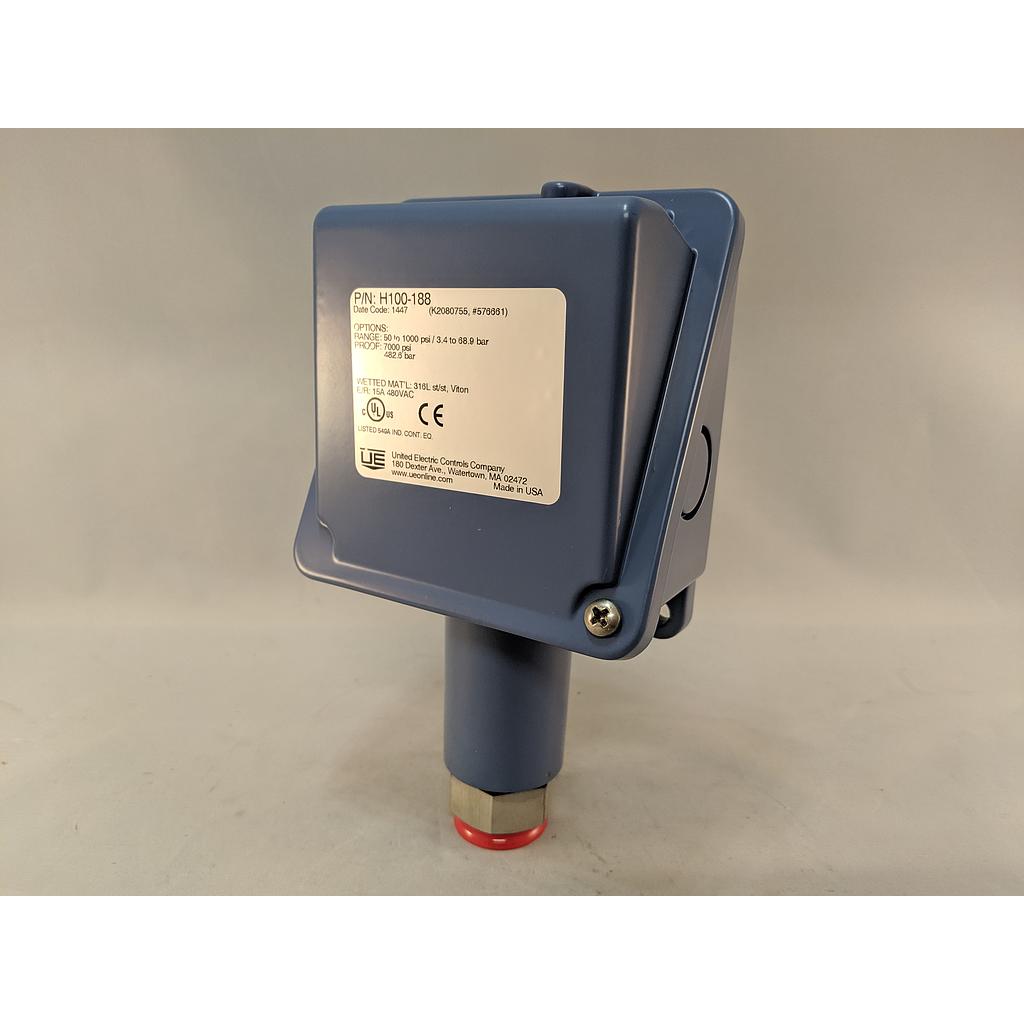 UEC 100 SERIES PRESSURE SWITCH 50-1000PSI