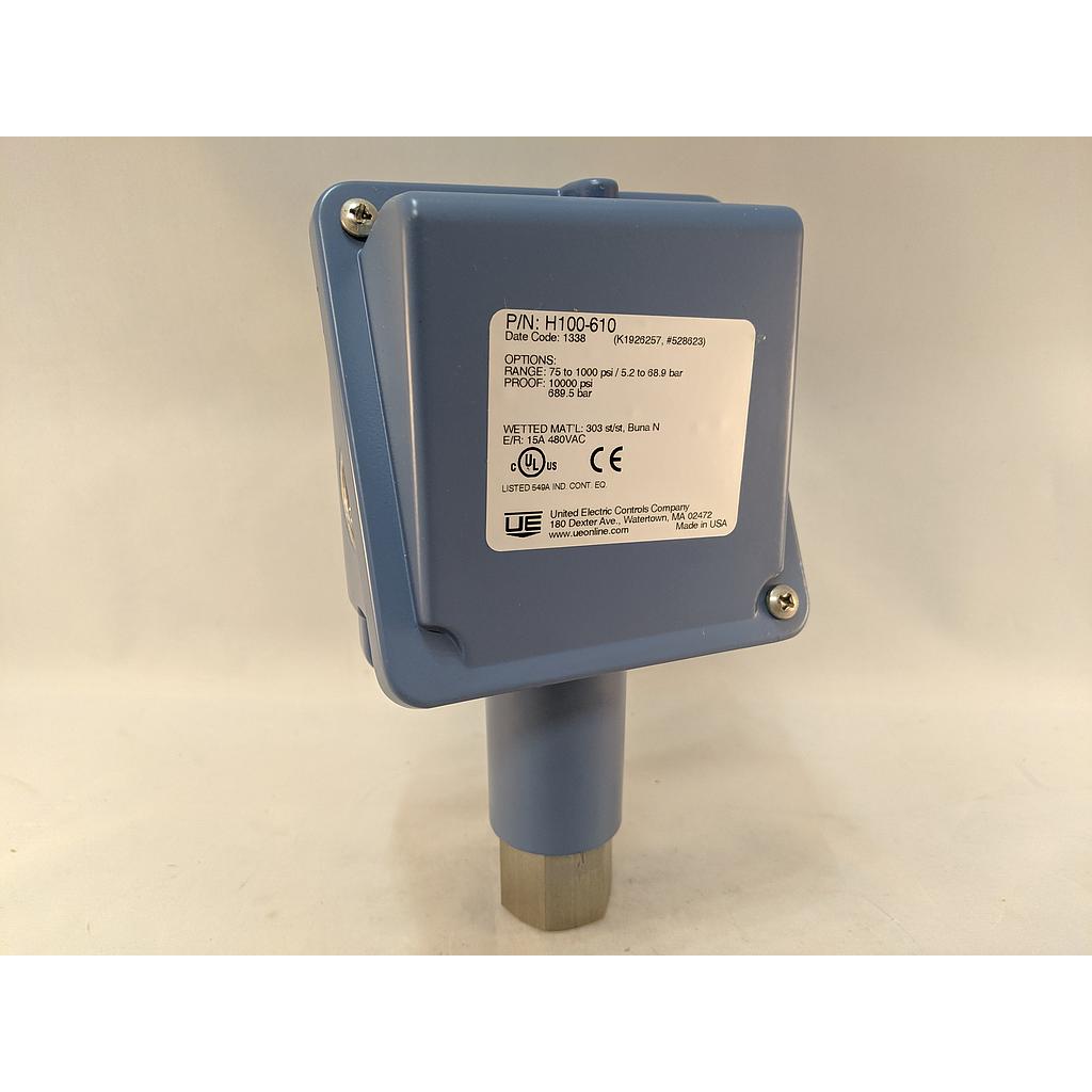 UEC 100 SERIES PRESSURE SWITCH 75-1000PSI