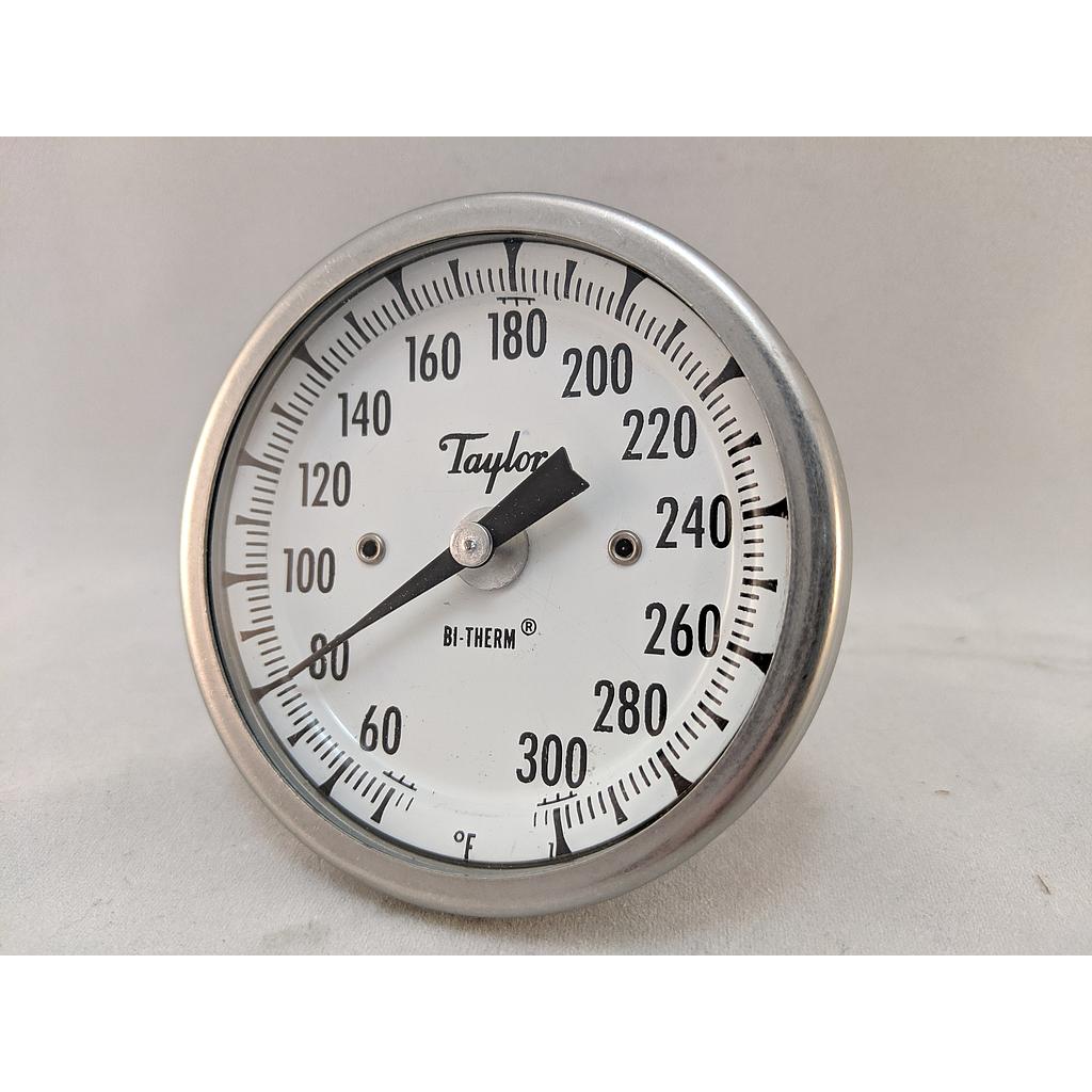 BI-METAL THERM 3"BACK CONNECTED 50/300F 2.5"STEM 1/2"NPT