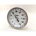 BI-METAL THERM 3"BACK CONNECTED 0/200F 6"STEM 1/2"NPT