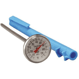 BI-METAL THERMOMETER 1"DIAL 5"STEM -40/120F 1% ACCURACY 6091-1