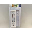 TEMPRITE WINDOW THERMOMETER 8" LONG 60/120F & C 5316