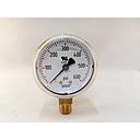 2" BRASS PRESSURE GAUGE 0-600PSI