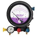 Mid-West Backflow Test Kit, 5-Valve w/Case and Fittings, Non-Potable Service
