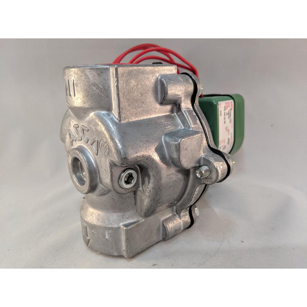 215 Series Direct Acting 1" Aluminum NC Solenoid Valve, 24 VAC