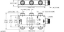 Turck Actuator and Sensor Junction Box, 7/8 minifast I/O Ports, " (6 RKF 30-RSF80)