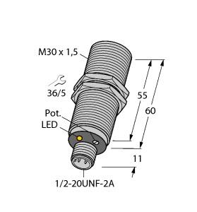 Turck Capacitive Sensor (BC10-M30K-AZ3X-B3131)