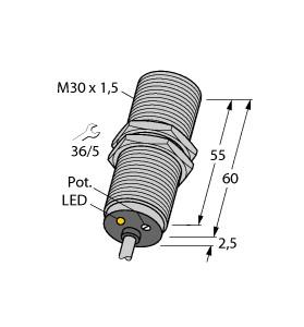 Turck Capacitive Sensor (BC10-M30K-RZ3X)
