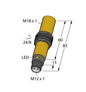 Turck Capacitive Sensor (BC5-S18-AN4X-H1141/S250)