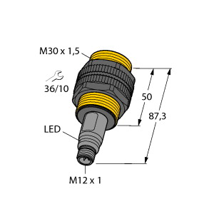 Turck Capacitive Sensor (BCT10-S30-UN6X2-H1151)