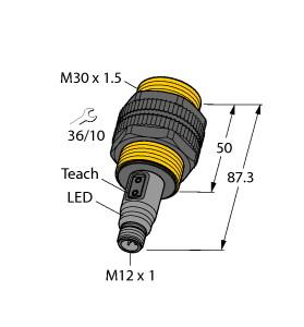 Turck Capacitive Sensor (BCT10-S30-UP6X2T-H1151)