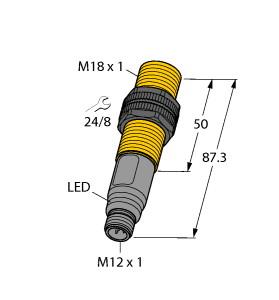 Turck Capacitive Sensor (BCT5-S18-UN6X2-H1151)