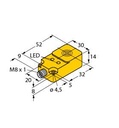 Turck Inductive Sensor (BI10U-Q14-AN6X2-V1131)