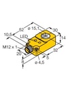 Turck Inductive Sensor, Ring Sensor (BI15R-Q14-AP6X2-H1141)