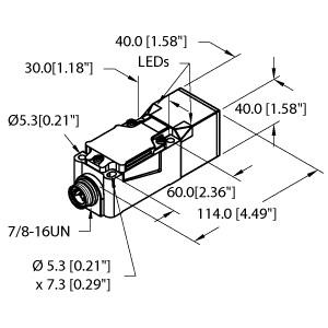 Turck Inductive Sensor (BI15U-CP40-AP6X2-B1141)