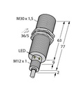 Turck Inductive Sensor, With Extended Switching Distance (BI15U-EM30E-AP6X/S90 7M)