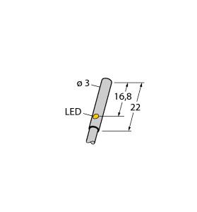 Turck Inductive Sensor (BI1-EH03-AP6X)