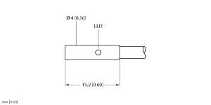 Turck Inductive Sensor (BI1-EH04K-AP6X)