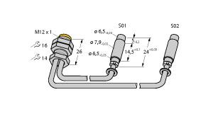 Turck Inductive Sensor (BI1-EH08/6.5K-2AP6-225/250-FSF4.4K/S922)