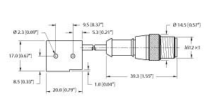 Turck Inductive Sensor (BI1-Q6.5-AN6-0.2-RS4T)