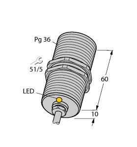 Turck Inductive Sensor (BI20-G47-AP4X)