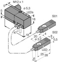 Turck Inductive Sensor, Monitoring Kit for Power Clamps (BI2-Q5.5-0.27-BS-2AP6X3-H1141/S34)