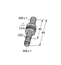 Turck Inductive Sensor, With Extended Switching Distance (BI2U-EG08-RP6X-V1131)
