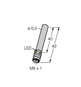 Turck Inductive Sensor, With Extended Switching Distance (BI2U-EH6.5-AP6X-V1131)