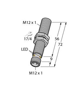 Turck Inductive Sensor (BI3U-M12EE-AP6X-H1141)