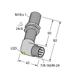 Turck Inductive Sensor (BI5-G18-RZ3X-B1431)