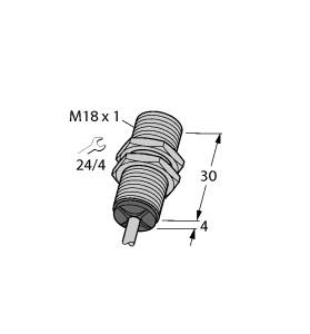 Turck Inductive Sensor (BI5-G18-Y0 7M)