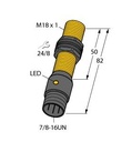 Turck Inductive Sensor, With Increased Temperature Range (BI5-P18-RZ3X-B2331/S100)