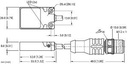 Turck Inductive Sensor, Resistant to Magnetic Fields (BI5-Q08-AP6X2/S34-1XOR-RS4)