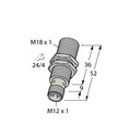Turck Inductive Sensor, For the Food Industry (BI8U-EM18WD-RP6X-H1141)