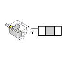Turck Magnetic Field Sensor, For Pneumatic Cylinders (BIM-IKT-AN6X W/KLI3)