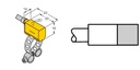 Turck Magnetic Field Sensor, For Pneumatic Cylinders (BIM-PST-RN6X W/KLP 80)